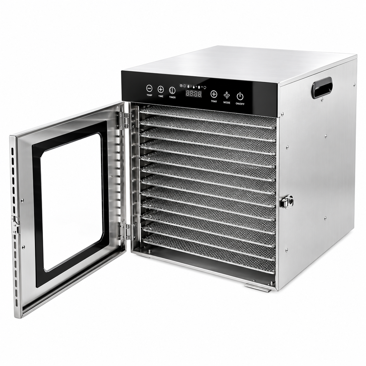 Deshidrator alimentar FD-12, 1000 W, 12 tăvi