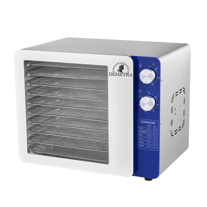 Deshidrator alimentar Demetra SS-12, 800 W, 12 tăvi