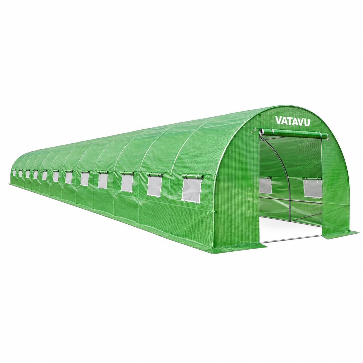 Seră VATAVU 12×3×2 m, cadru zincat