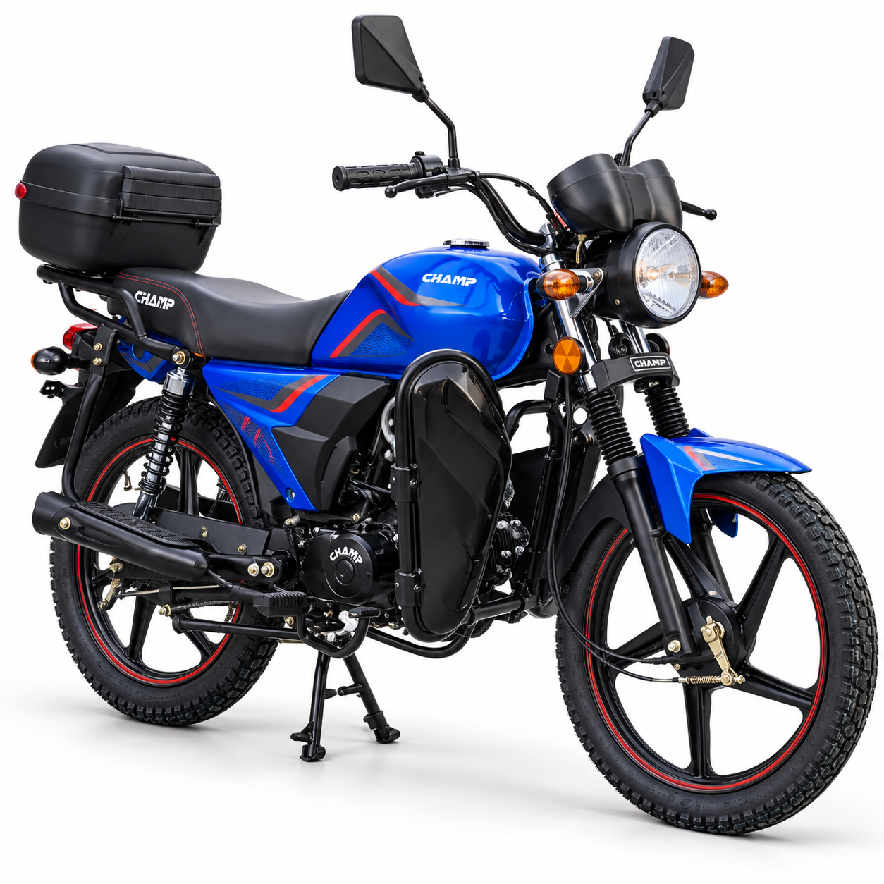 Motocicletă Champ CM-110-2A Albastru, 110 cm³
