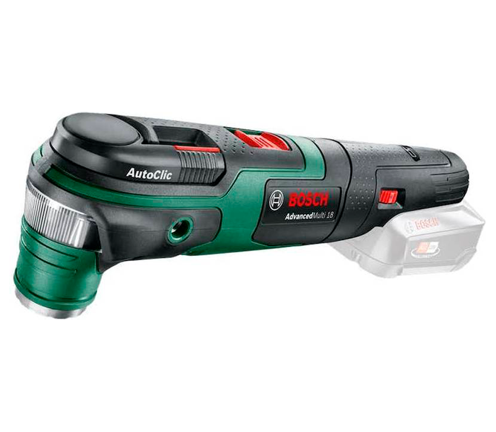 Mașină multifuncțională cu acumulator BOSCH AdvancedMulti 18, 18 V, 20000 osc/min, fără acumulator