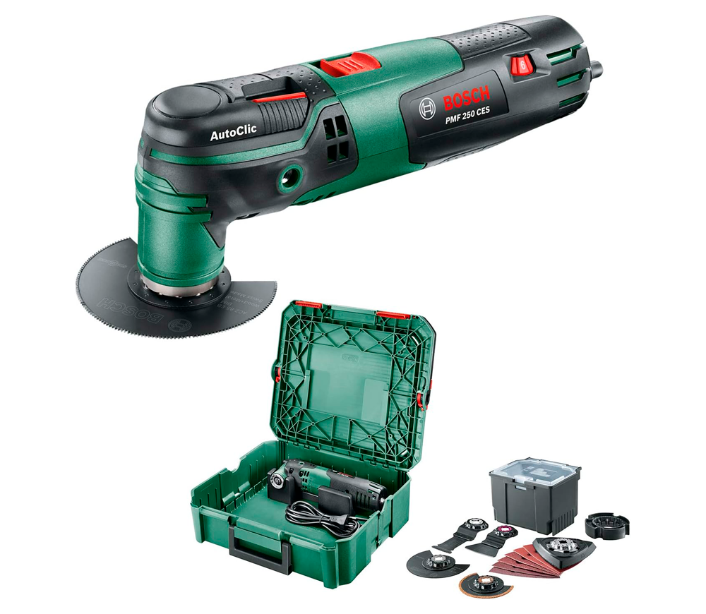 Mașină multifuncțională oscilantă BOSCH PMF250SBX, 250 W, 20000 osc/min