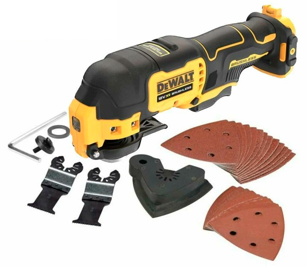 Mașină multifuncțională cu acumulator DEWALT DCS353N-XJ, 18 V, 18000 osc/min, fără acumulator