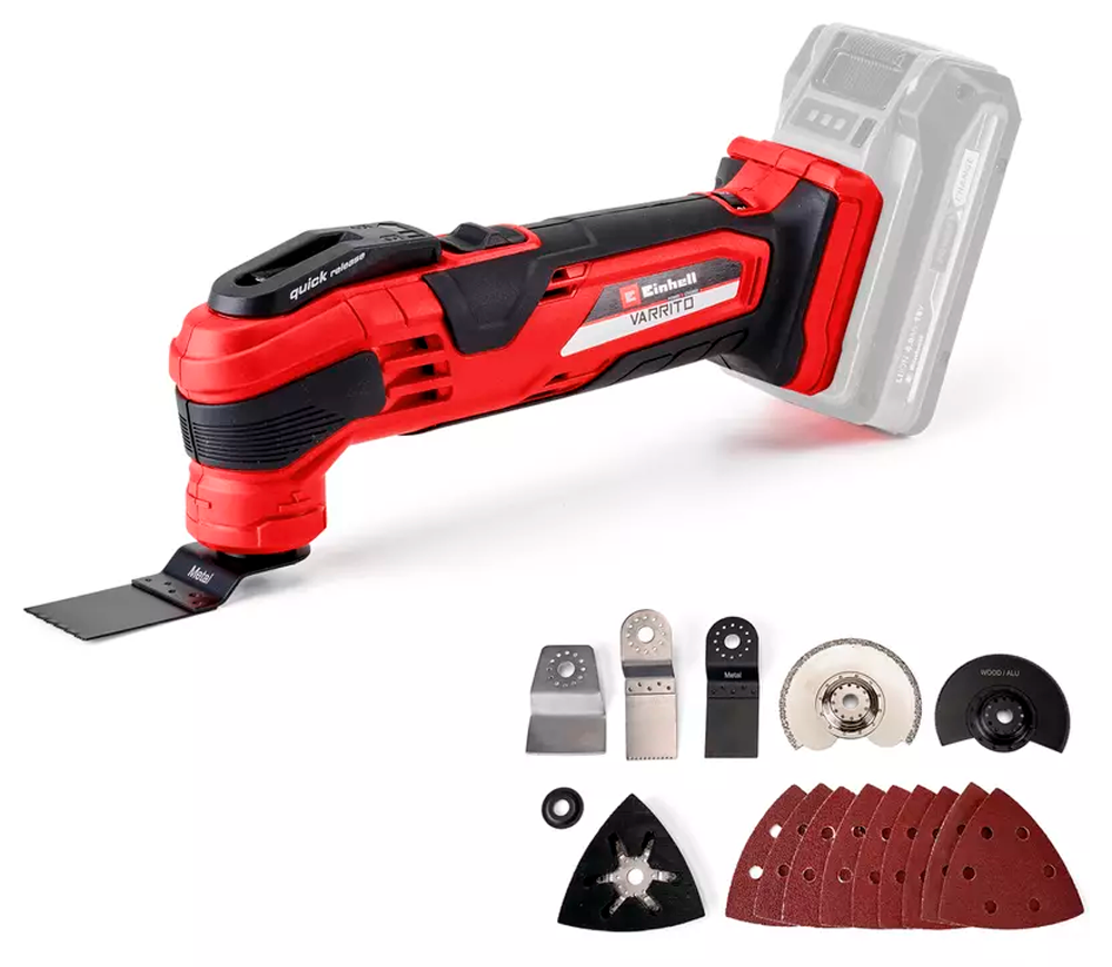 Mașină multifuncțională cu acumulator EINHELL VARRITO Solo, 18 V, 40000 osc/min, fără acumulator
