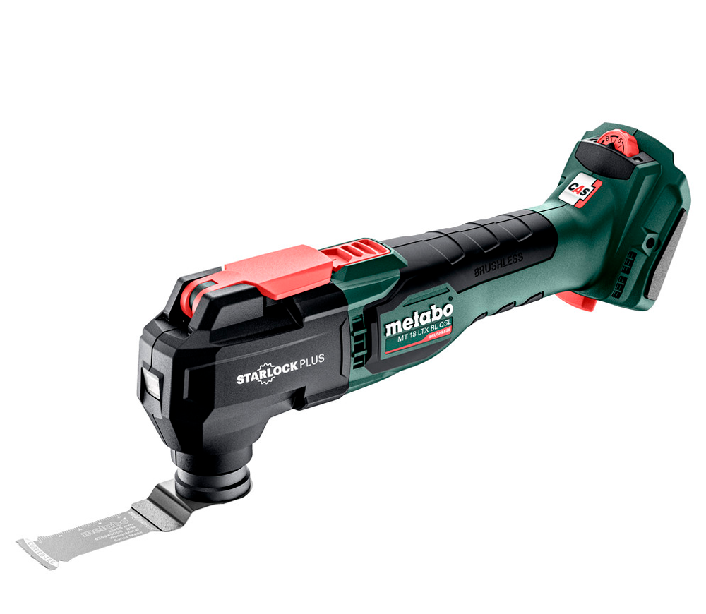 Mașină multifuncțională cu acumulator METABO MT 18 LTX BL QSL, 18 V, 20000 osc/min, fără acumulator