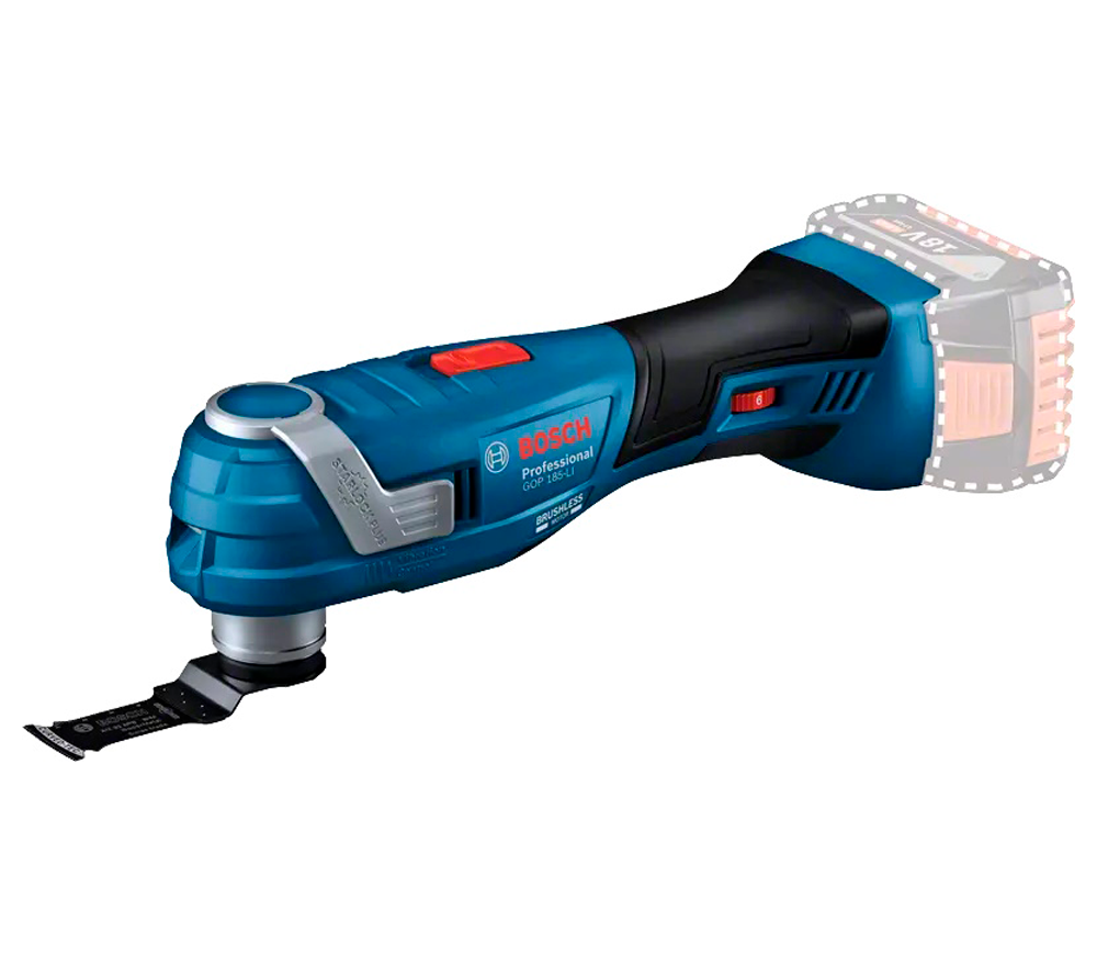 Mașină multifuncțională cu acumulator BOSCH GOP 185-LI, 18 V, 20000 osc/min, fără acumulator