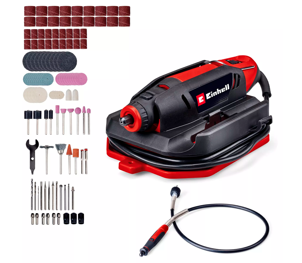 Gravator multifuncțional EINHELL TC-MT 150 E, 150 W, 35000 rot/min, 117 accesorii