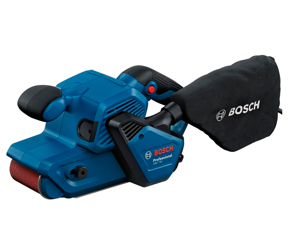 Mașină de șlefuit cu bandă BOSCH GBS 750, 850 W, bandă 75 mm
