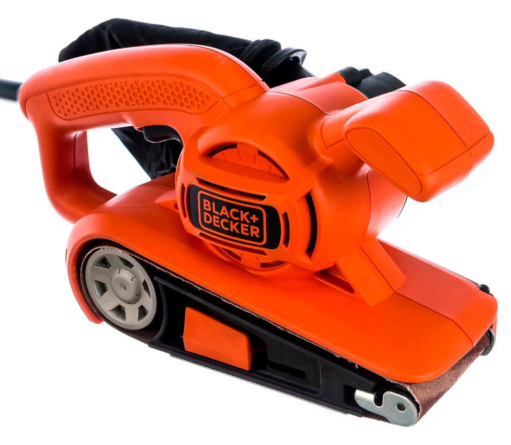 Mașină de șlefuit cu bandă BLACK&DECKER KA86-QS, 720 W, bandă 75 mm