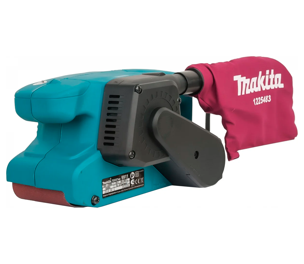 Mașină de șlefuit cu bandă MAKITA 9911, 650 W, bandă 76 mm