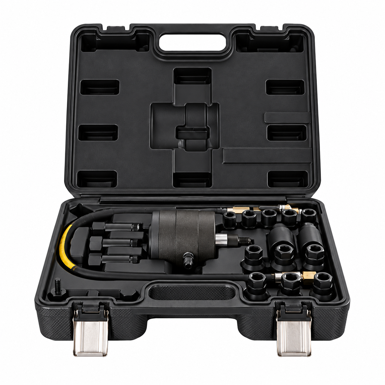 Extractor pneumatic pentru injectoare GEKO G02654, cu adaptoare