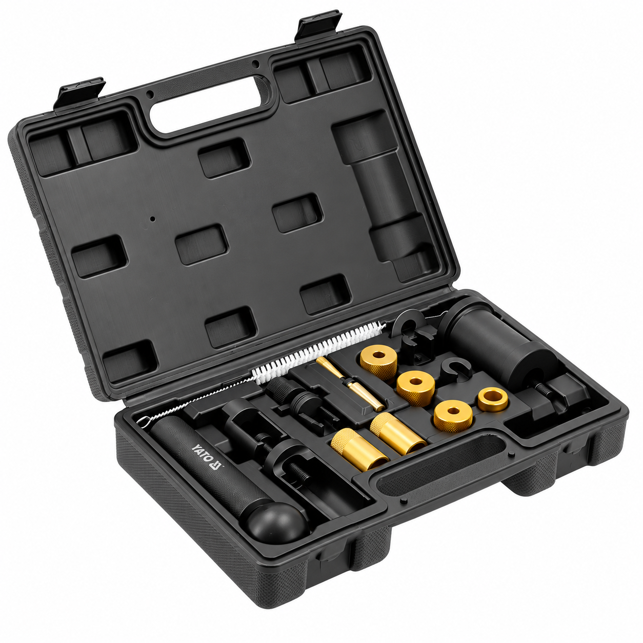 Set demontare și montare injectoare FSI YATO YT-053382, 16 piese, VAG