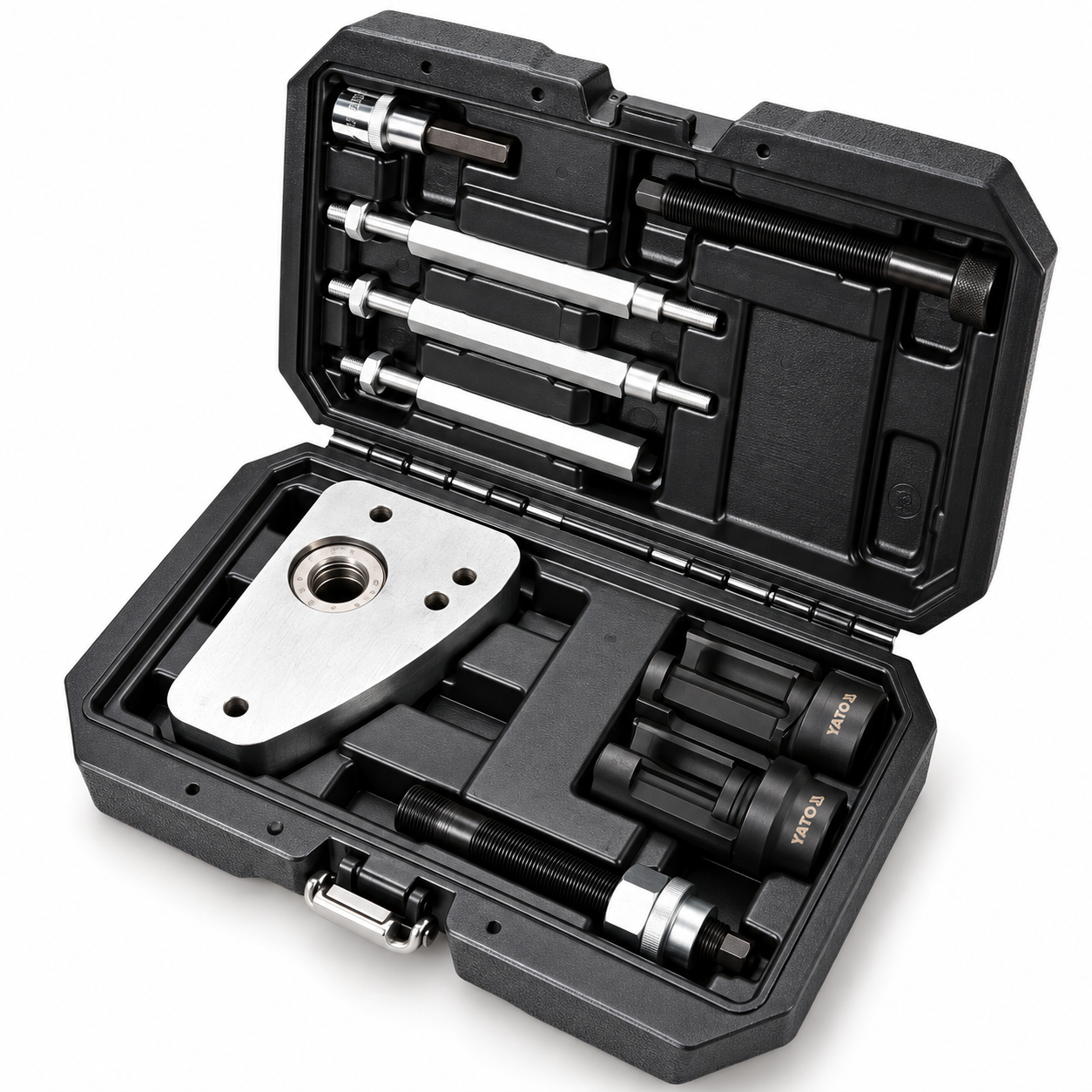Set demontare injectoare HDI YATO YT-05338, 10 piese, PSA 2.0 HDI