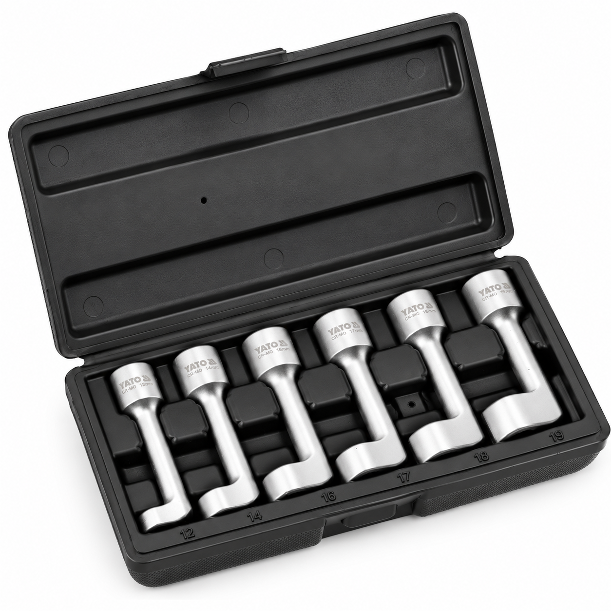 Set chei pentru conducte de injectoare YATO YT-17618, 6 piese, 12–19 mm, 1/2"