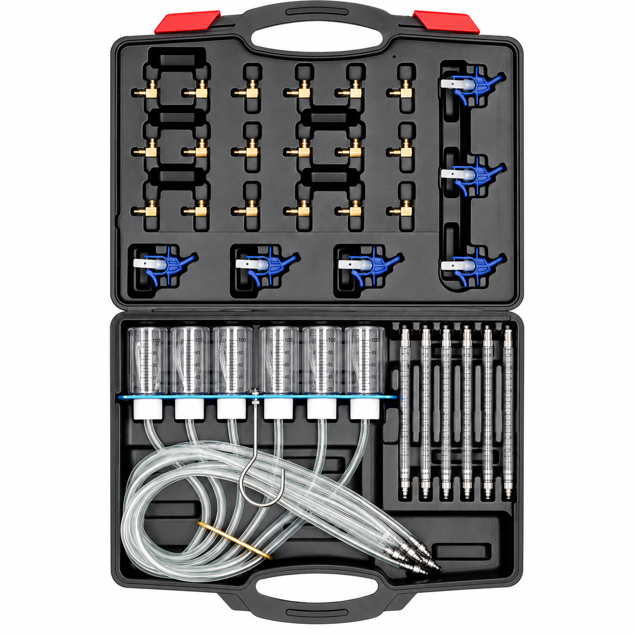 Set diagnostic retur injectoare Common Rail YATO YT-7306, 31 piese