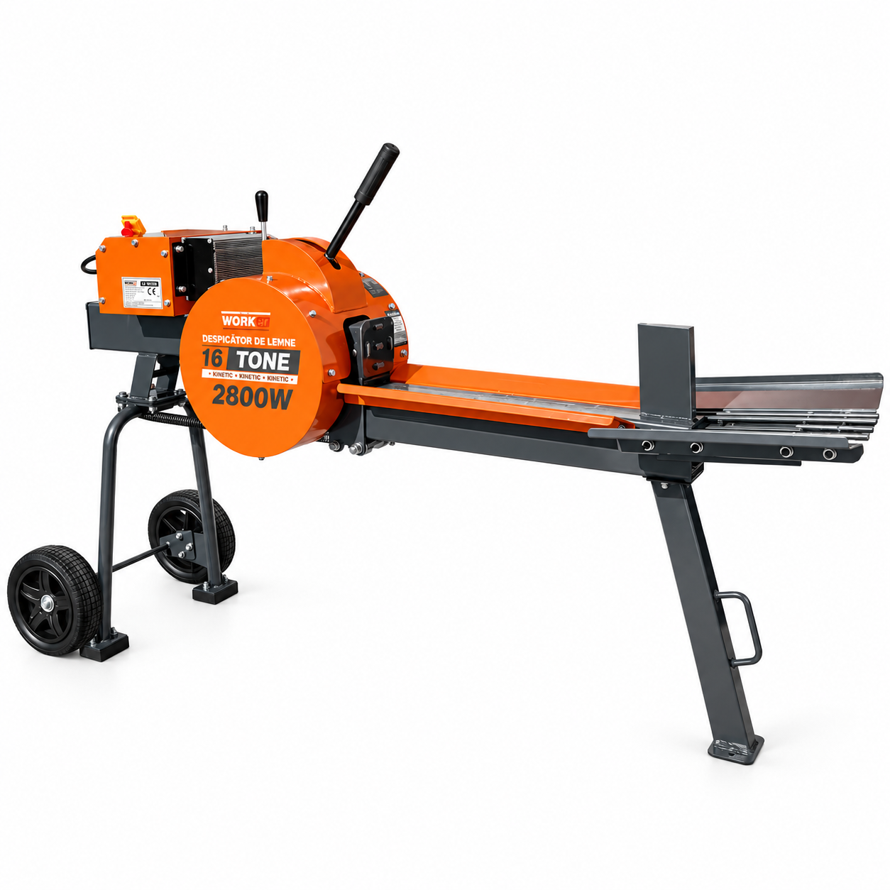 Despicator kinetic de lemne TECHNOWORKER LS 16T52, 16 tone, 2800 W, 52 cm