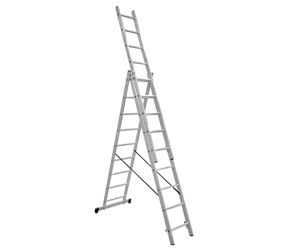 Scară cu 3 tronsoane ELKOP VHR TK 3x9, 5.3 m, 150 kg