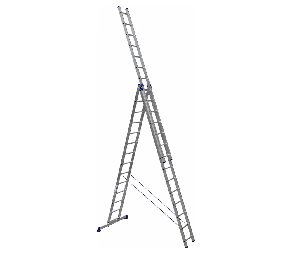 Scară cu 3 tronsoane ELKOP VHR P 3x14, 8.67 m, 150 kg