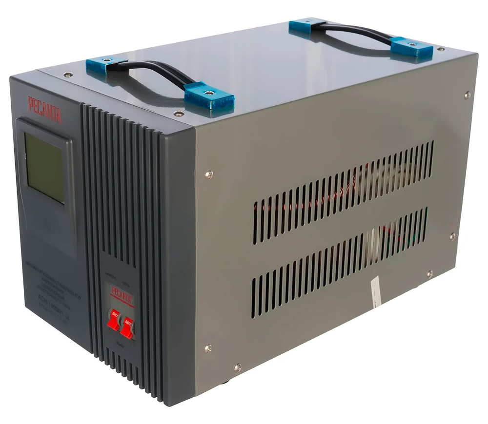 Stabilizator de tensiune RESANTA ACH-10000/1-Ц, 10 kW, releu, 140–260 V