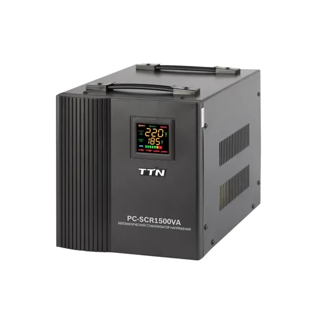 Stabilizator de tensiune KASAN PC-SCR 1500VA, 1.2 kW, triac, 150–250 V
