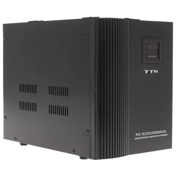 Stabilizator de tensiune KASAN PC-SCR 10000VA, 8 kW, triac, 150–250 V