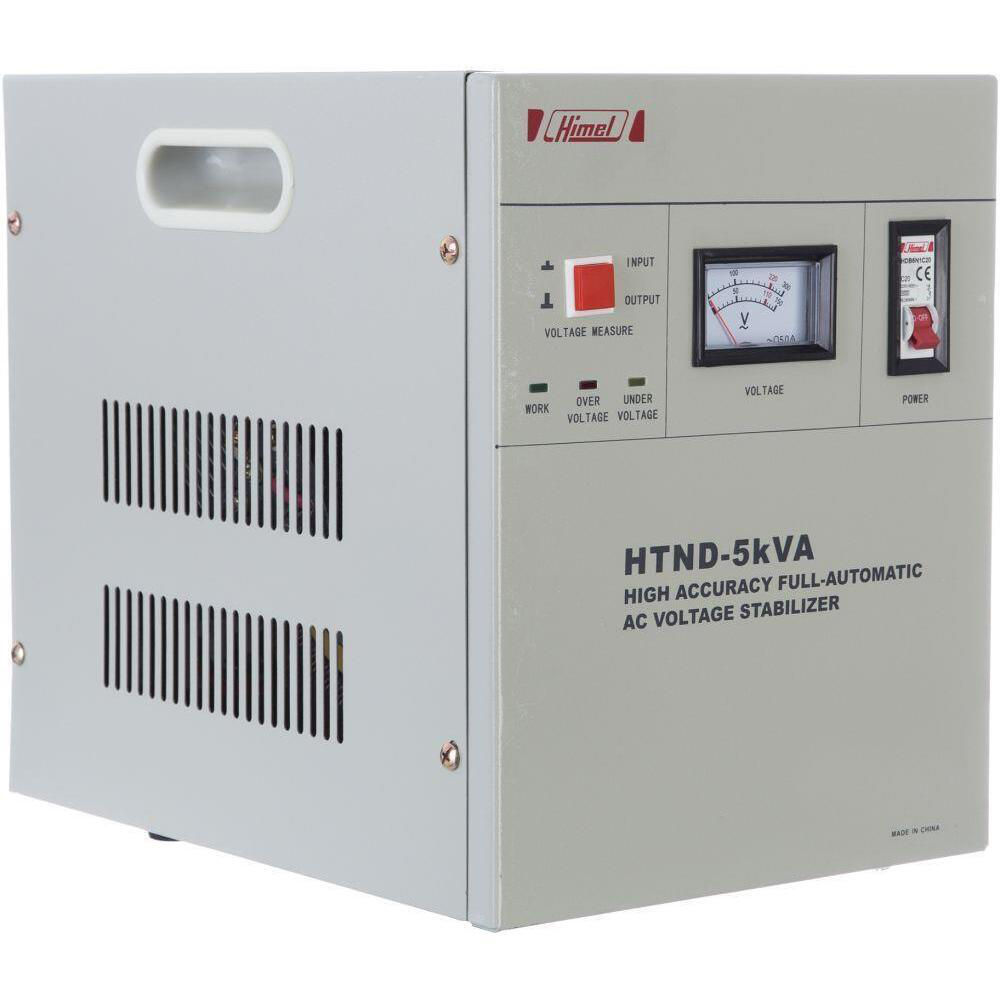 Stabilizator de tensiune Himel HTND5H230WF, 5 kVA, 150–250 V, ieșire 230 V