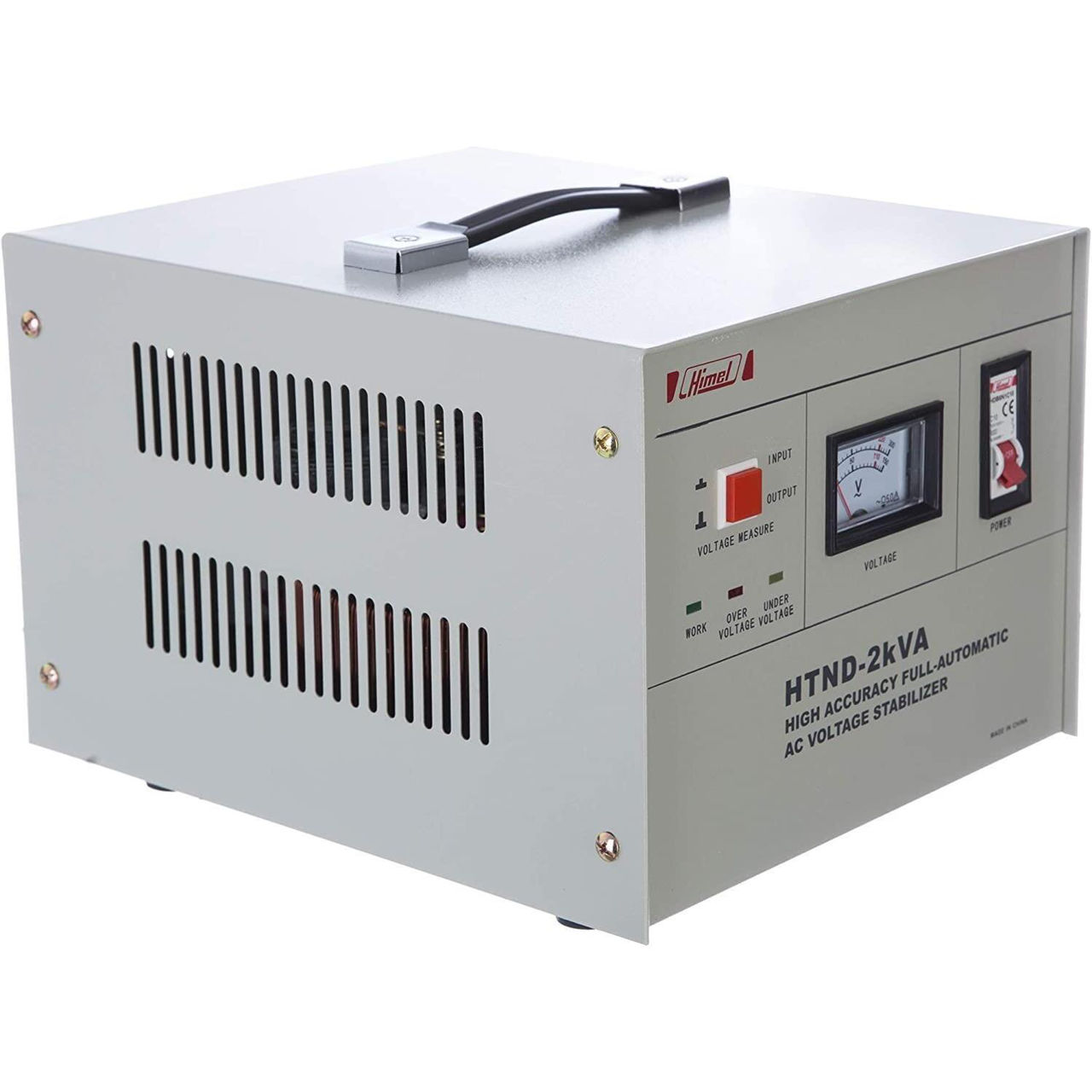 Stabilizator de tensiune Himel HTND2H230, 2 kVA, 150–250 V, ieșire 230 V