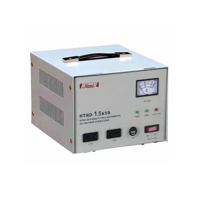 Stabilizator de tensiune Himel HTND1P5HE230, 1.5 kVA, 150–250 V, ieșire 230 V