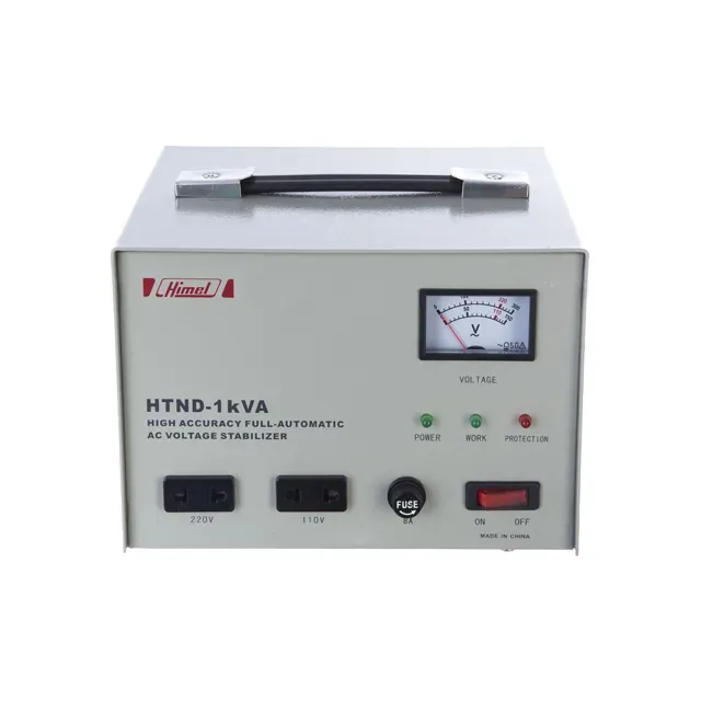 Stabilizator de tensiune Himel HTND1HE230, 1 kVA, 150–250 V, ieșire 230 V