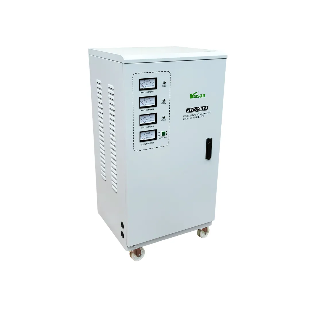 Stabilizator de tensiune KASAN SVC 15000 380V, 12 kW, 260–380 V