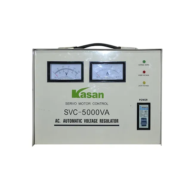 Stabilizator de tensiune KASAN SVC 5000VA, 4 kW, 150–250 V
