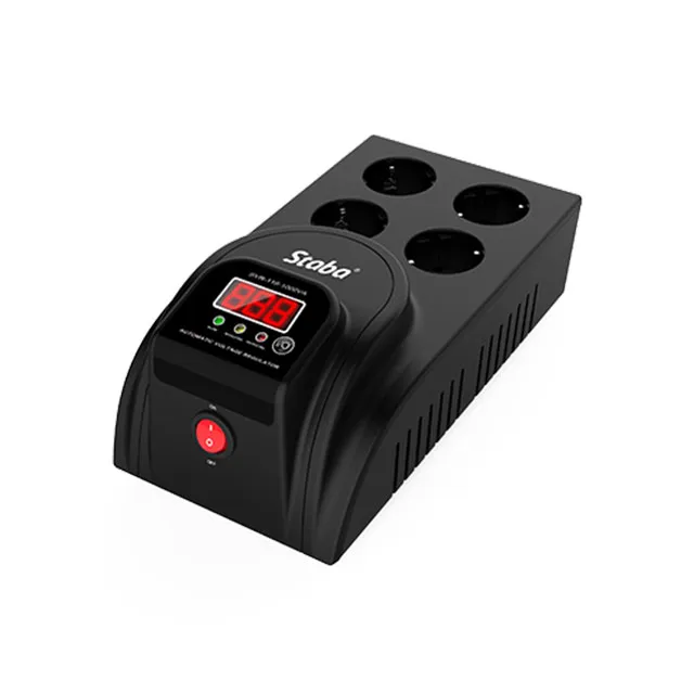 Stabilizator de tensiune STABA X-1000, 500 W, intrare 150–250 V