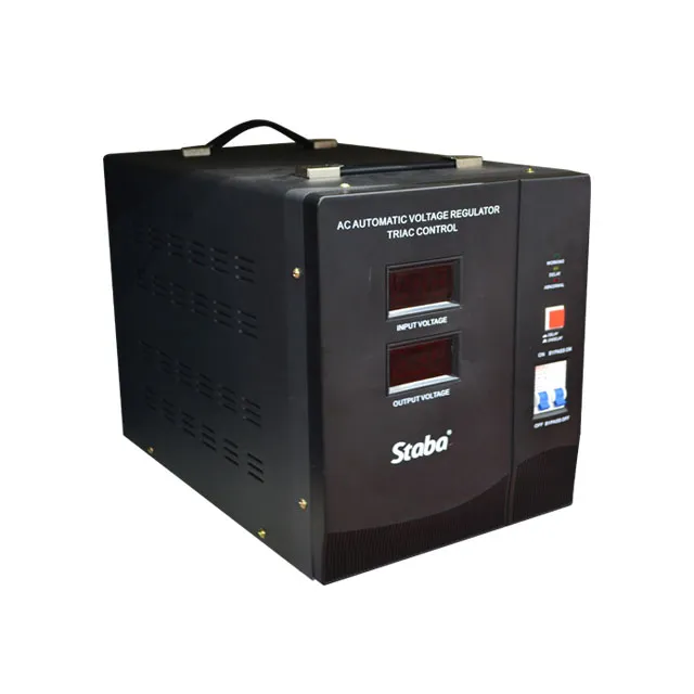 Stabilizator de tensiune STABA TVR-10000, 7 kW, intrare 140–260 V