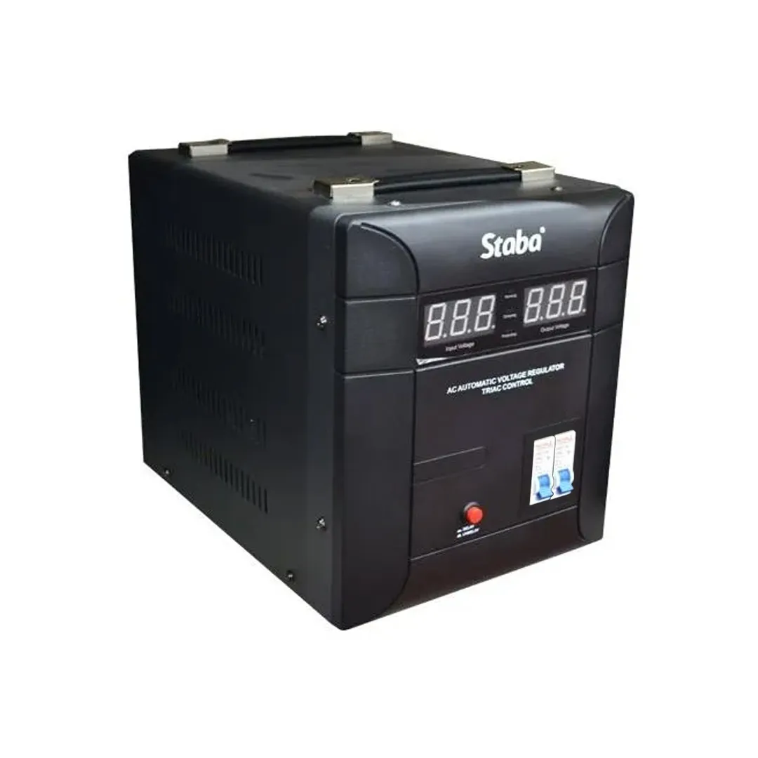 Stabilizator de tensiune STABA TVR-8000, 5.6 kW, intrare 140–260 V