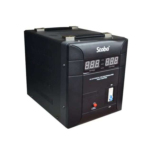 Stabilizator de tensiune STABA TVR-5000, 3.5 kW, intrare 140–260 V
