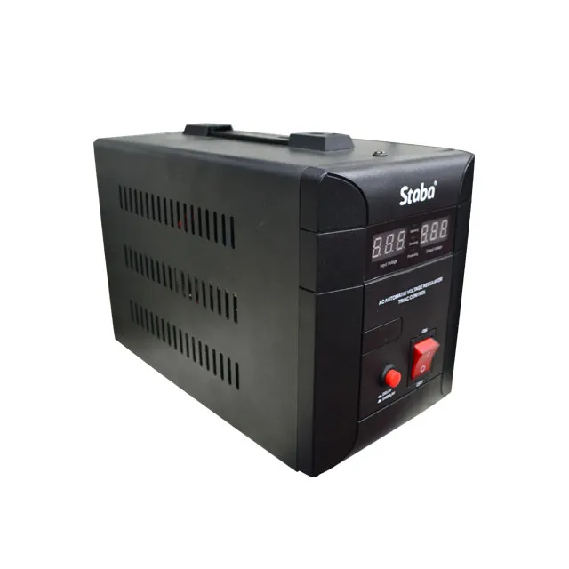 Stabilizator de tensiune STABA TVR-1500, 1050 W, intrare 140–260 V