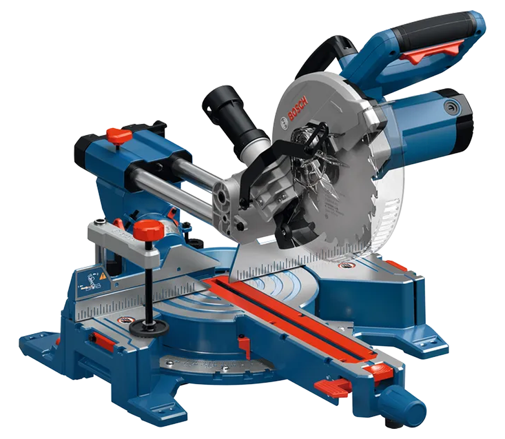 Fierăstrău circular pentru tăieri înclinate BOSCH 0601B61000, 1300 W, disc 216 mm