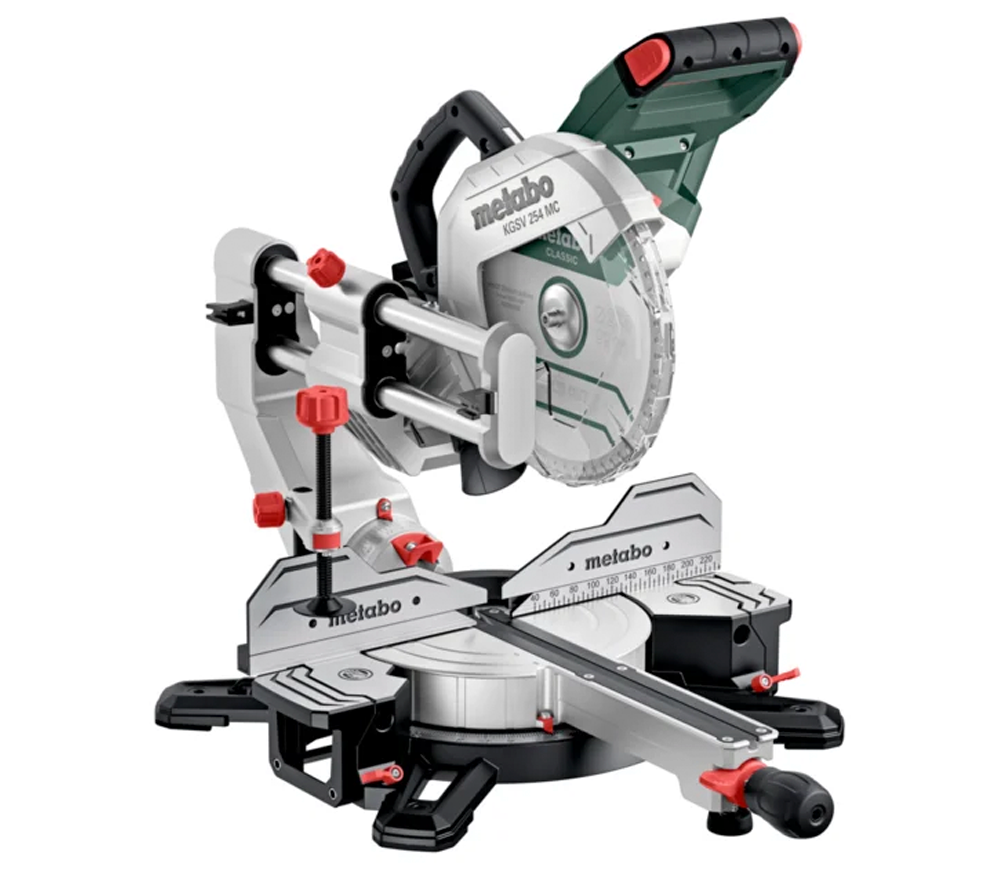 Fierăstrău circular pentru tăieri înclinate METABO KGSV 254 MC, 1800 W, disc 254 mm