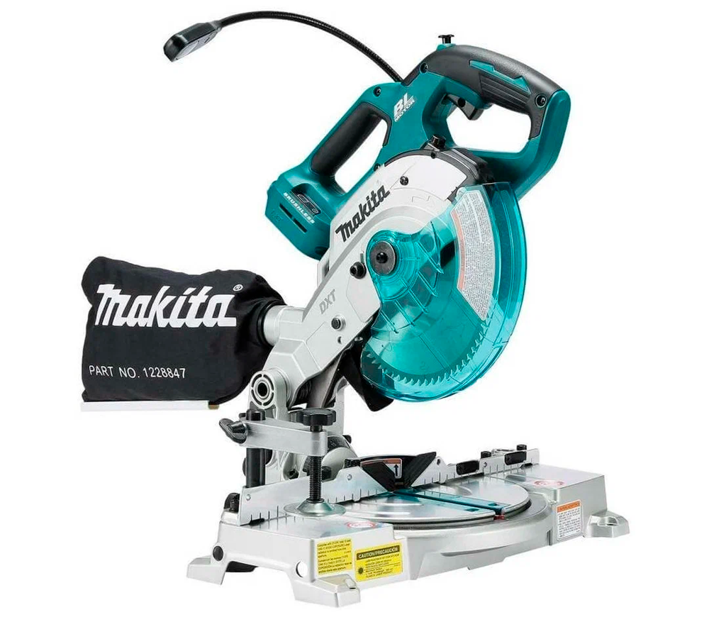 Fierăstrău circular pentru tăieri înclinate cu acumulator MAKITA DLS600Z, 18 V, disc 165 mm