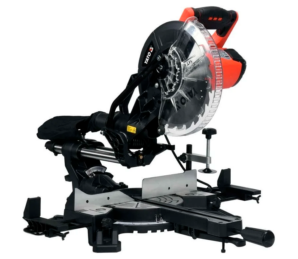 Fierăstrău circular pentru tăieri înclinate YATO YT82173, 1800 W, disc 255 mm