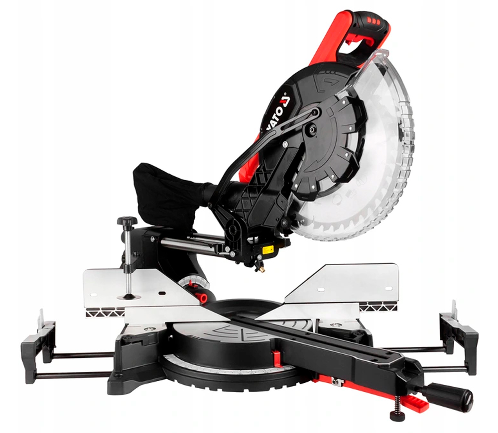 Fierăstrău circular pentru tăieri înclinate YATO YT82175, 1800 W, disc 305 mm