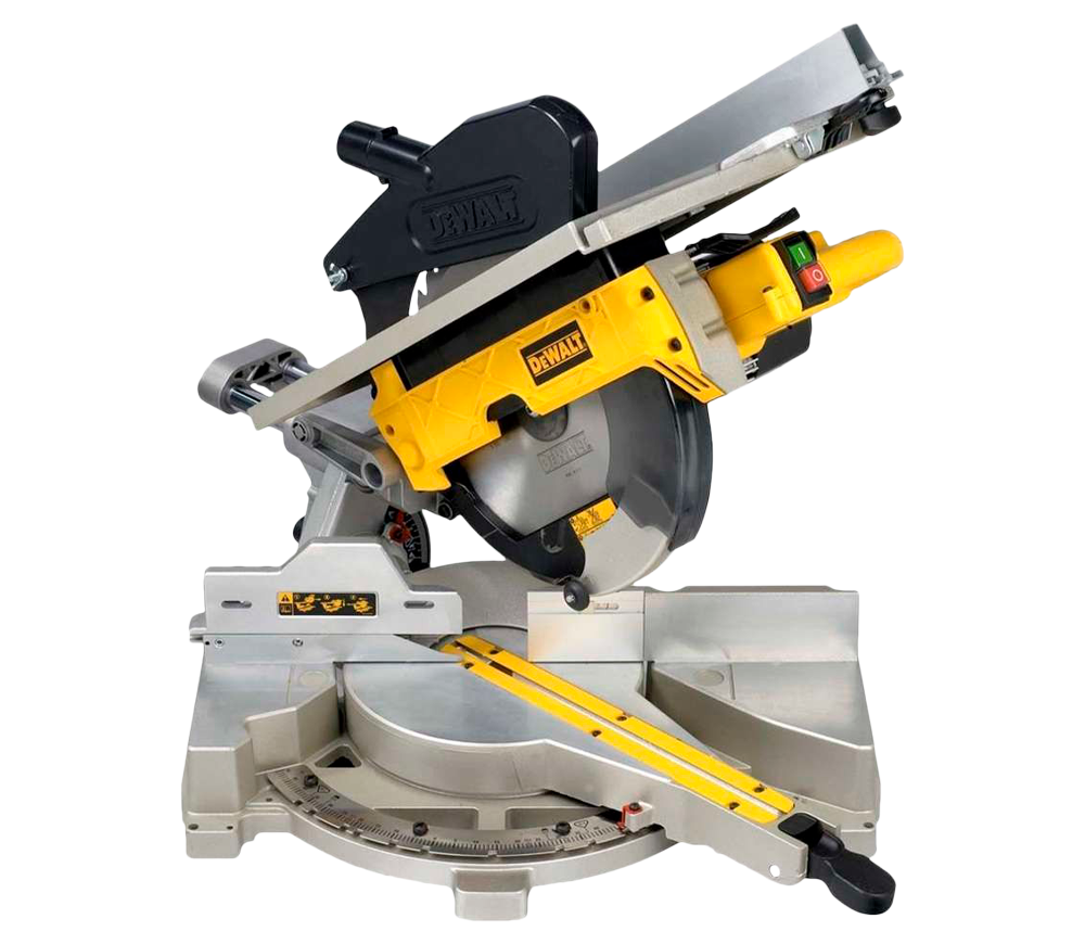 Fierăstrău circular pentru tăieri înclinate DEWALT D27111, 1500 W, disc 305 mm