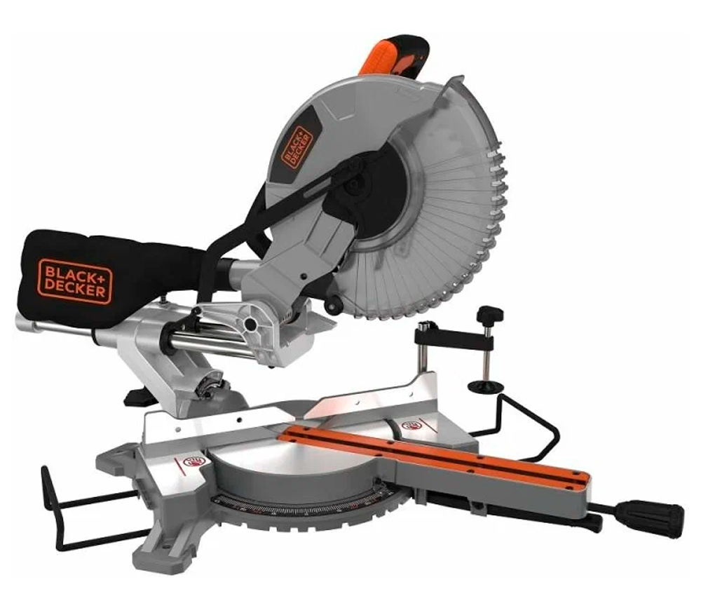Fierăstrău circular pentru tăieri înclinate BLACK&DECKER BES701, 1500 W, disc 216 mm
