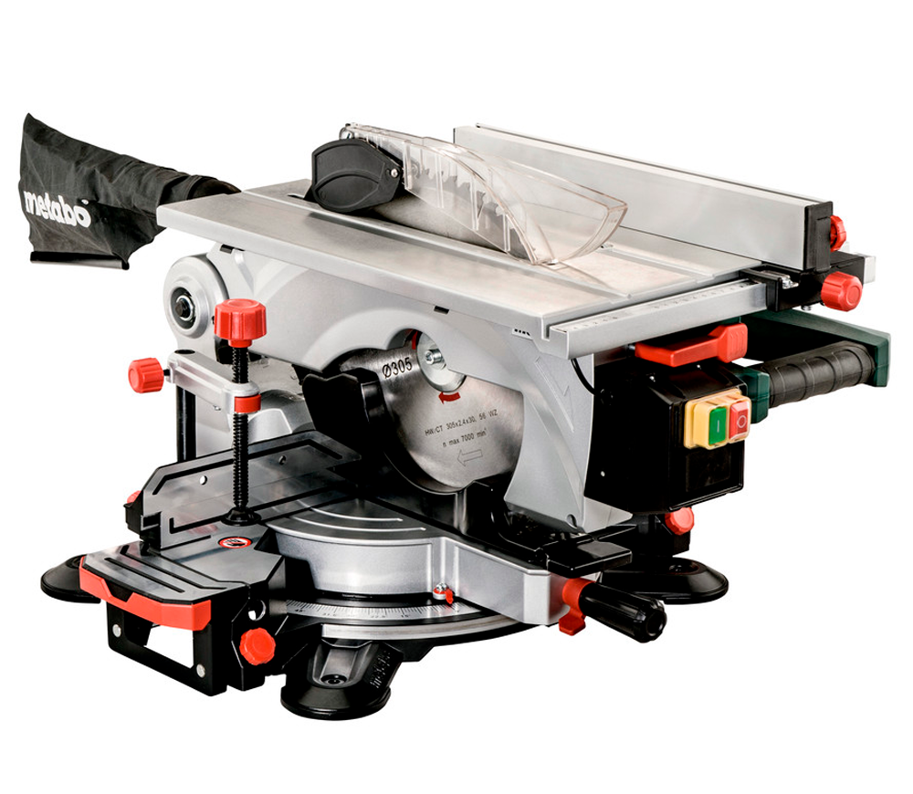 Fierăstrău circular pentru tăieri înclinate METABO KGT 305 M, 1600 W, disc 305 mm