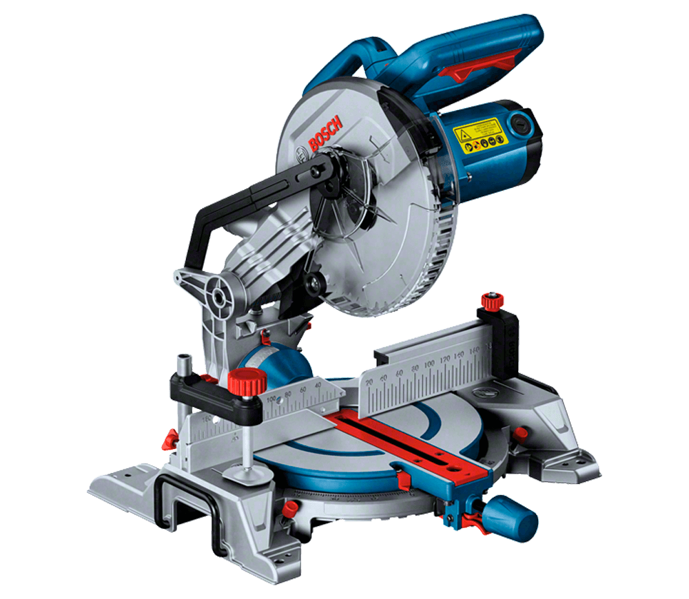Fierăstrău circular pentru tăieri înclinate BOSCH GCM 216, 1300 W, disc 216 mm