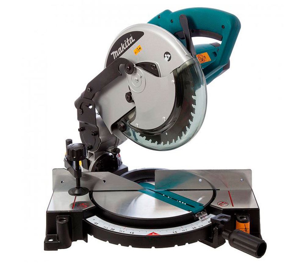 Fierăstrău circular pentru tăieri înclinate MAKITA MLS100N, 1500 W, disc 255 mm