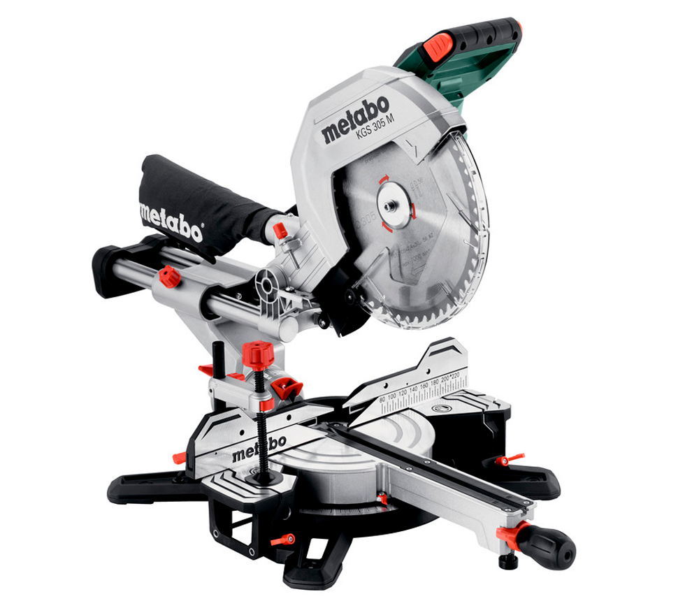 Fierăstrău circular pentru tăieri înclinate METABO KGS 305 M, 1600 W, disc 305 mm