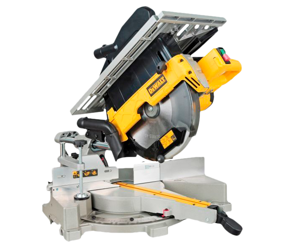 Fierăstrău circular pentru tăieri înclinate DEWALT D27112, 1600 W, disc 305 mm