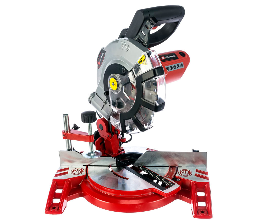 Fierăstrău circular pentru tăieri înclinate EINHELL TH-MS 2112, 1400 W, disc 210 mm