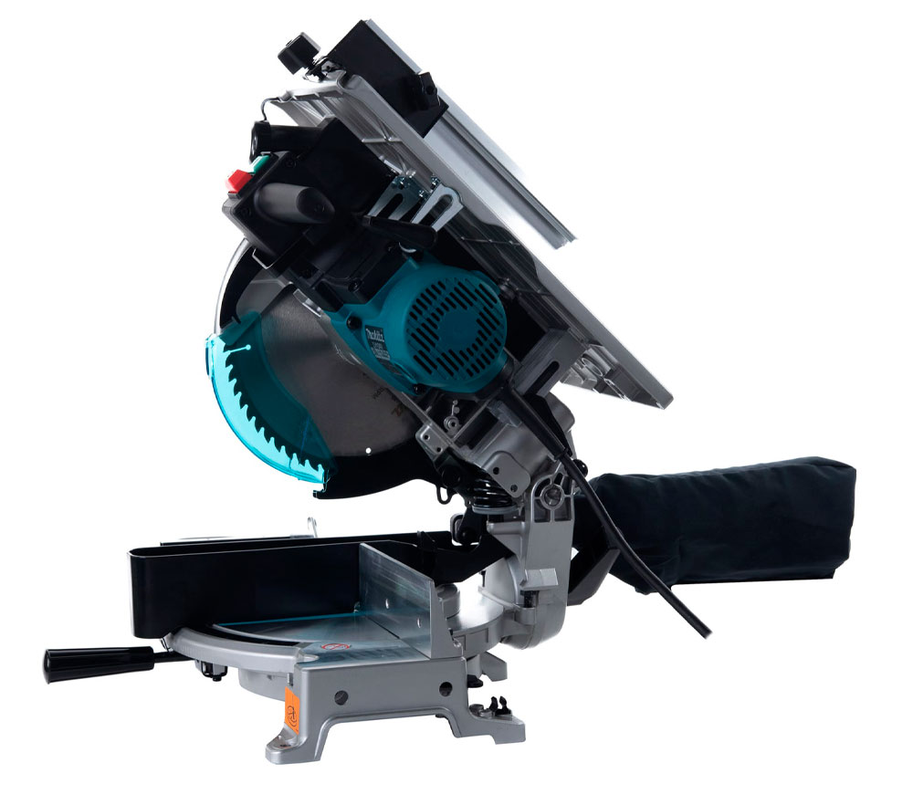Fierăstrău circular pentru tăieri înclinate MAKITA LH1040, 1650 W, disc 260 mm
